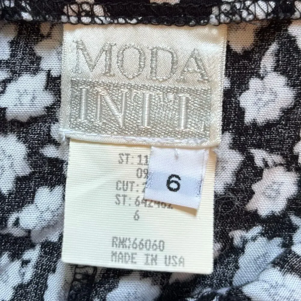 Vintage Moda Int'l 90s Skater Dress Sweetheart Cottage Fairy USA International